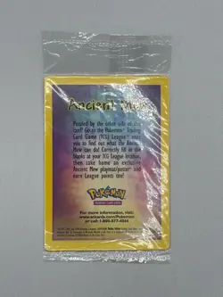 Pokemon TCG Sealed Unopened Ancient Mew 2000 Movie Promo Holo Card - Image 1