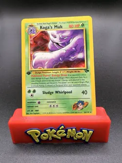 Koga's Muk - 26/132 - Pokemon Gym Challenge 1st Edition Rare Card WOTC NM - Image 1