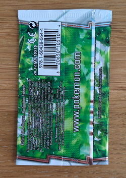 Platinum Arceus ~ Booster (No Cards) Pack Wrapper ~ Arceus Meadow Plate Artwork! - Image 2