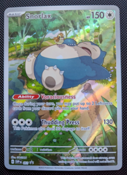 Pokemon Snorlax 051 from ETB 151 S&V/Sw&Sh NM Condition Promo Black Star ENG NM - Image 1