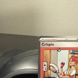 Pokemon tcg Crispin SIR 171/131 Eng. prismatic evolutions near mint gradeable - Image 2