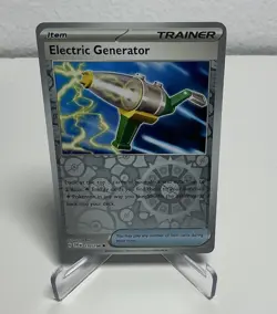 Pokemon TCG Electric Generator 170/198 Scarlet & Violet Base Set Reverse Holo - Image 1