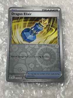 DRAGON ELIXIR 172/191 SURGING SPARKS POKEMON (REVERSE HOLO, NM) - Image 1