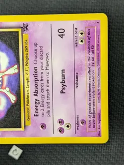 Mewtwo 3 - Movie Promo WOTC Black Star Promo Pokemon TCG MP - Image 5