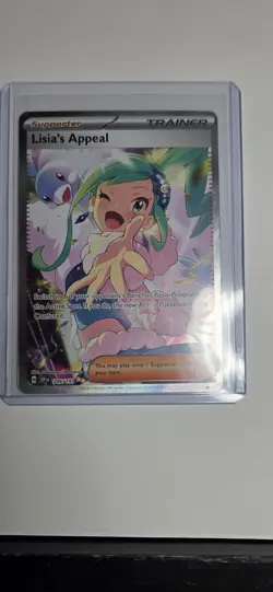 Pokemon Lisia's Appeal Full Art Holo Secret Rare Trainer 246/191 SSP EN - Image 1