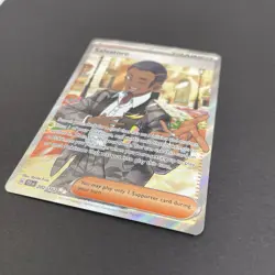 Pokemon Salvatore 202 /162 Ultra Rare Holofoil Near Mint Temporal Forces TCG - Image 2