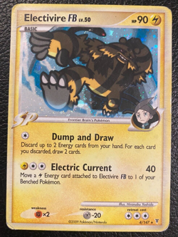 Pokemon TCG - Electivire FB Lv. 50 4/147 - Supreme Victors (2009) - Holo Rare HP - Image 1
