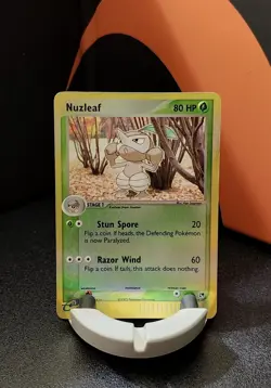 Pokemon TCG Nuzleaf Sandstorm #49/100 Reverse Holo LP - Image 1