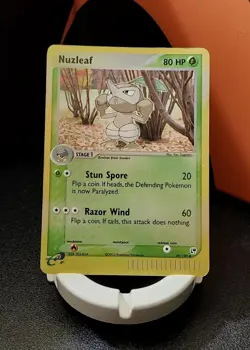Pokemon TCG Nuzleaf Sandstorm #49/100 Reverse Holo LP - Image 2