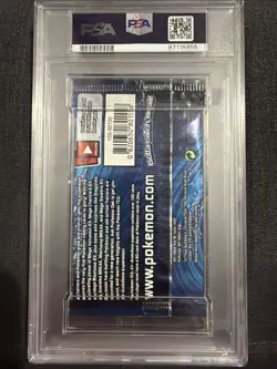 2016 Pokemon USA Inc Evolutions Mega Blastoise PSA 10 Foil Booster Pack GEM MINT - Image 2