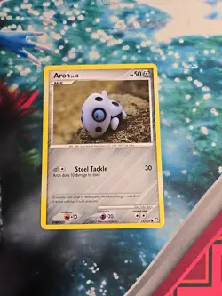 Aron 71/123 Mysterious Treasures (LP+/NM-) Pokemon TCG - Image 1