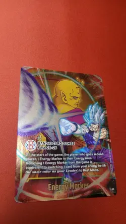 Dragon Ball Z - Energy Marker (E-93) BANDAI Card Games Fest 25-26 Foil Promo - Image 1