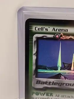 Dragon Ball Z card Preview 2 Cell's Arena FOIL Unlimited Score Cell Saga CCG LP - Image 3