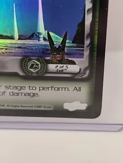 Dragon Ball Z card Preview 2 Cell's Arena FOIL Unlimited Score Cell Saga CCG LP - Image 5
