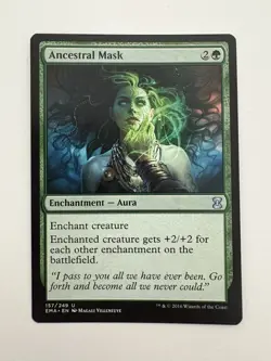 Ancestral Mask MTG Magic the Gathering Card NM Near Mint EMA - Image 1