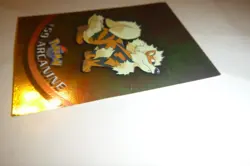 1999 Topps Chrome Pokemon Card Arcanine #59 Holo HP Tv Animation - Image 3