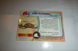 1999 Topps Chrome Pokemon Card Arcanine #59 Holo HP Tv Animation - Image 4