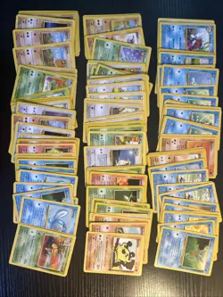100+ Assorted Lot Of Pokemon Cards, Lightly Played, Common, Uncommon - Image 1