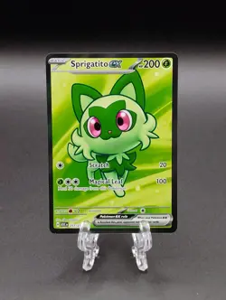 Pokemon TCG Sprigatito EX Full Art Card 251/217 Ascended Heroes Ultra Rare NM - Image 1