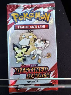 Pokemon TCG Destined Rivals Fun Pack Sealed NEW 3 Cards - Image 1