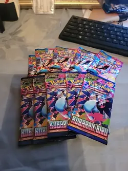 10x Pokemon Booster Pack Lot AUTHENTIC, UNWEIGHED, & SEALED Cards! (indo) - Image 1