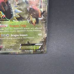 Pokemon Tyrantrum EX XY70 XY Promo Holo Dragon 180HP card - Image 4