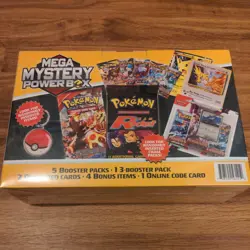 2025 Pokemon Mega Mystery Power Box Holiday Meijer Exclusive Sealed New! - Image 1