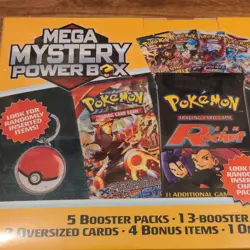 2025 Pokemon Mega Mystery Power Box Holiday Meijer Exclusive Sealed New! - Image 3