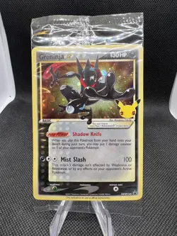 Pokemon Greninja Black Star Promo SWSH144 Celebrations *Sealed* - Image 1