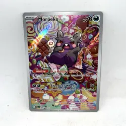 Morpeko 206/182 Illustration Rare NM English Pokemon Paradox Rift - Image 1