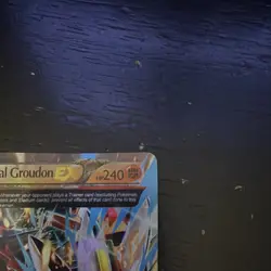 Pokemon Primal Groudon EX Ultra Rare Full Art Holo XY Primal Clash 86/160 240HP - Image 3