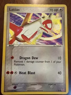 Pokemon TCG Latias (Cosmos Holo) EX Trainer Holo 4/10 LP - Image 1