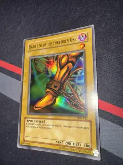 Right Leg of the Forbidden One LOB-120 The Legend of Blue Eyes White Dragon MP - Image 3