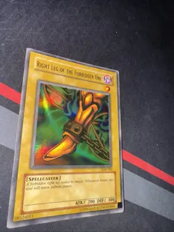 Right Leg of the Forbidden One LOB-120 The Legend of Blue Eyes White Dragon MP - Image 4