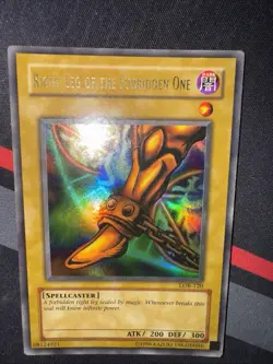 Right Leg of the Forbidden One LOB-120 The Legend of Blue Eyes White Dragon MP - Image 5
