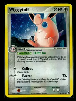 Wigglytuff EX Crystal Guardians 13/100 Holo Pokemon Card NM- - Image 1