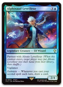Alphinaud Leveilleur (Surge Foil) #33 (NM) Final Fantasy FIC Magic MTG - Image 1