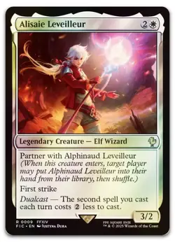 Alisaie Leveilleur (Surge Foil) #9 (NM) Final Fantasy FIC Magic MTG - Image 1