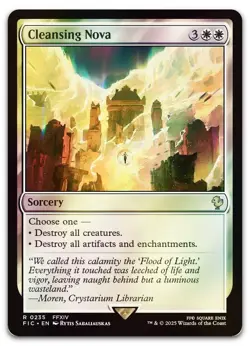 Cleansing Nova (Surge Foil) #235 (NM) Final Fantasy FIC Magic MTG - Image 1