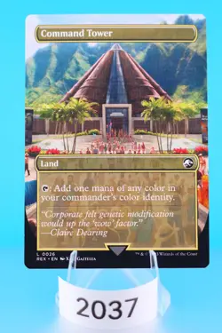 MTG Command Tower (Borderless) Universes Beyond: Jurassic World Regular #26 - Image 1