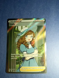 Pokemon TCG - Lady Ultra Rare Full Art Trainer - Lost Origin 193/196 - Image 1