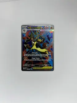 Pokemon TCG Mega Lucario EX 160/132 Full Art Mega Evolutions Near Mint NM - Image 1