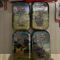 Pokemon Ascended Heroes Mini Tins Lot of 4 Sealed - Image 1