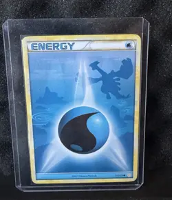 Pokemon Water Energy Common Lugia HeartGold SoulSilver 117/123 LP VERY GOOD - Image 1