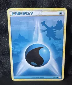 Pokemon Water Energy Common Lugia HeartGold SoulSilver 117/123 LP VERY GOOD - Image 3