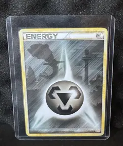 Pokemon TCG Metal Energy 122/123 Heartgold & Soulsilver 2010 Regular Basic LP - Image 1