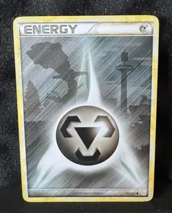 Pokemon TCG Metal Energy 122/123 Heartgold & Soulsilver 2010 Regular Basic LP - Image 3