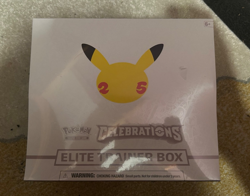 Pokemon 25th Anniversary Celebrations Elite Trainer Box ETB Factory Sealed 820650809439 - Image 1