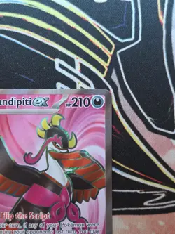 Pokemon Fezandipiti EX Ultra Rare Holo 084/064 Sv: Shrouded Fable NM - Image 4