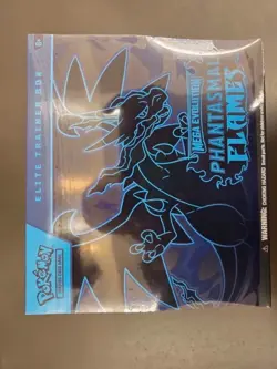 Pokemon Mega Evolution Phantasmal Flames Elite Trainer Box - Brand New + Sealed - Image 1
